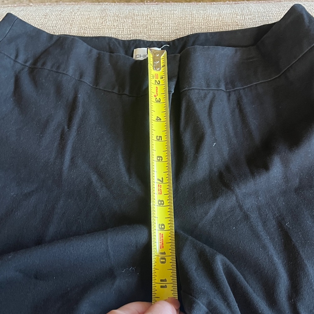 Chico's Elegant Black Dress Pants 2.5 - Picture 3 of 7